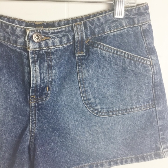 Y2K L.E.I Jean Shorts Junior Size 13 Womens Size 10 - Picture 3 of 5